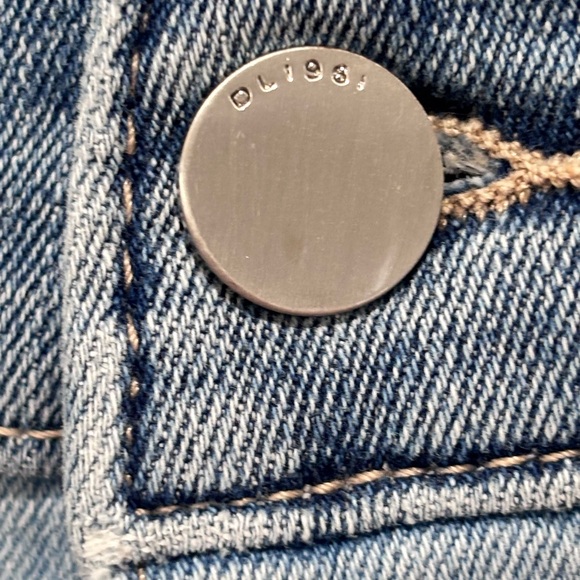 DL1961 Women's Sky Blue Wide Leg Jeans - Picture 4 of 13